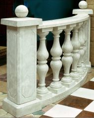 Balustri H 90cm Marmura OryxCrem Lustruit 15x15x90 cm