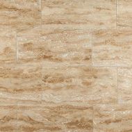 Placaj Travertin Clasic Crem Chituit Lustruit Vein Cut LLX30.5X1.2 cm